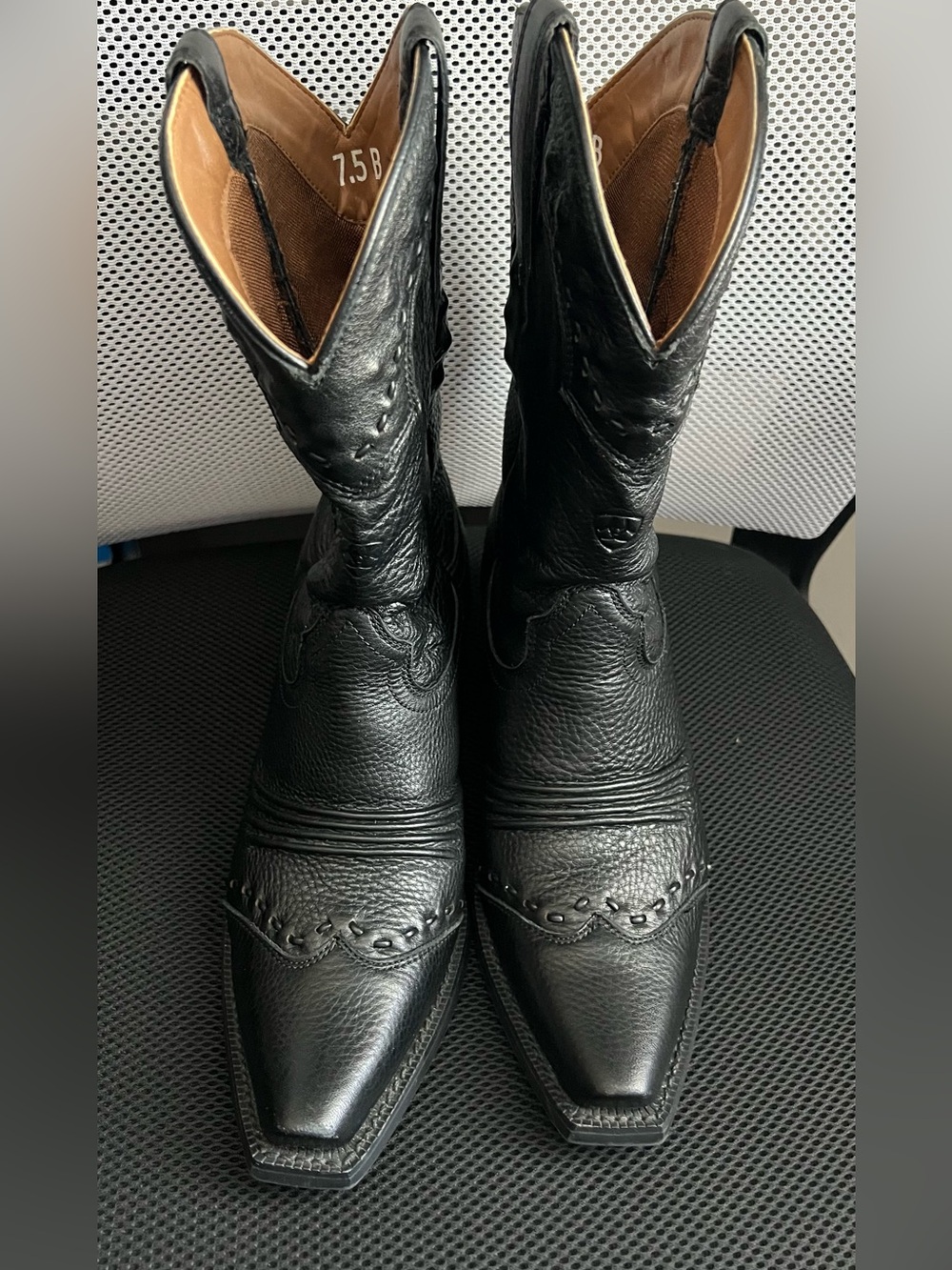 Ariat Women’s Black Boots - Classic Leather-Trim Style
